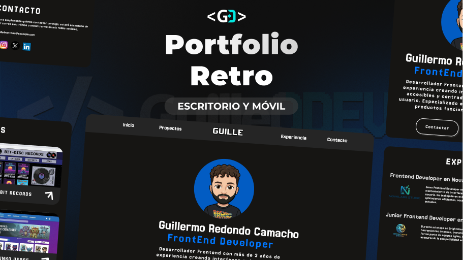 Preview Portfolio Retro
